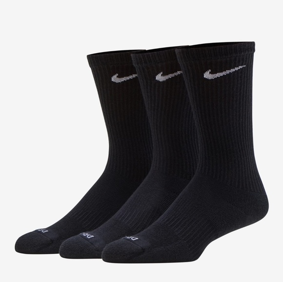 NIKE EVERYDAY PLUS Men's Crew Socks 6-Pack NEW - Picture 3 of 5